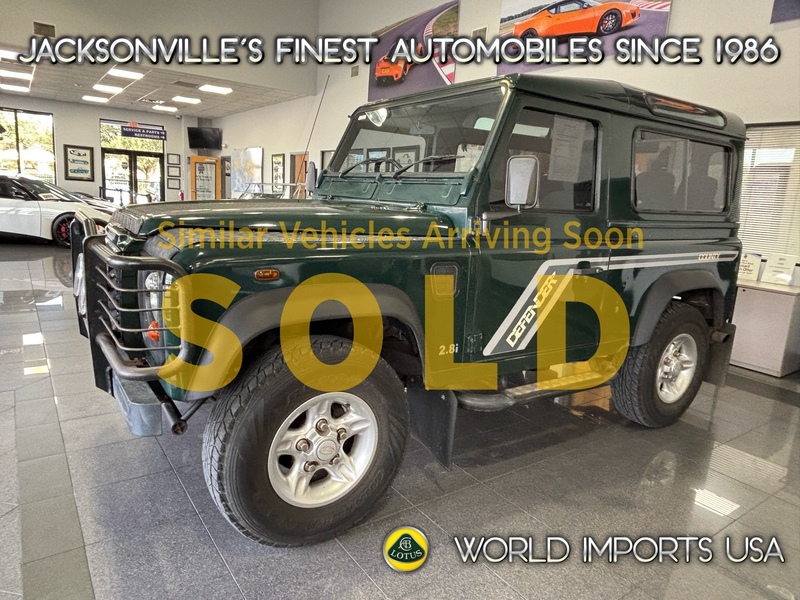 Used 1999 LAND ROVER DEFENDER 90 HARD TOP RARE BMW 2.8 RHD*~ (COLLECTOR SERIES) in JACKSONVILLE, FLORIDA