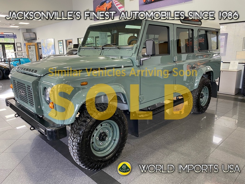 Used 1999 LAND ROVER DEFENDER 110 5-DOOR TD5 - (COLLECTOR SERIES) in JACKSONVILLE, FLORIDA