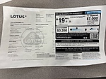 Used 2025 LOTUS EMIRA V6 in JACKSONVILLE, FLORIDA (Photo 16)