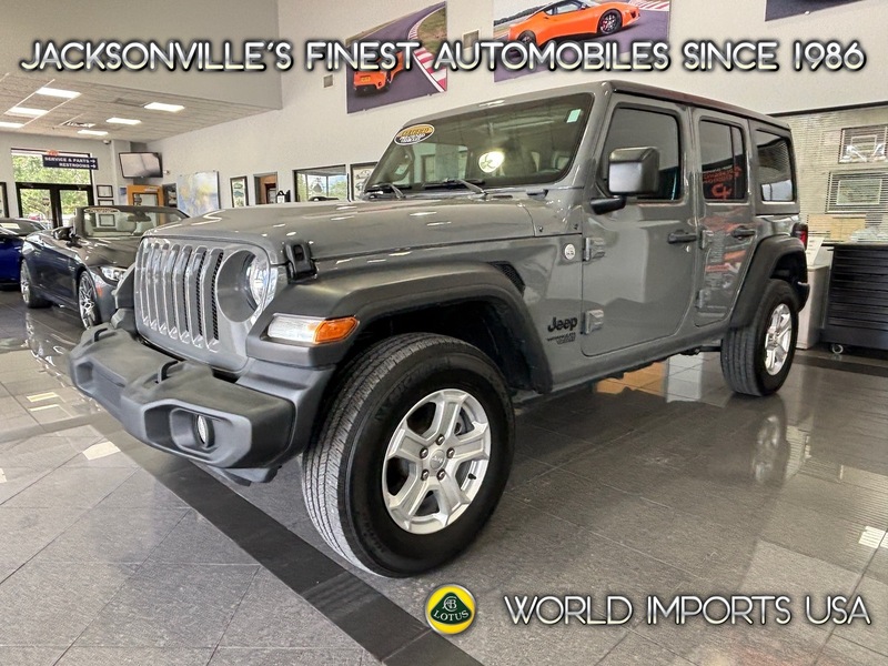 Used 2021 JEEP WRANGLER UNLIMITED SPORT S - RARE V6 TURBO DIESEL in JACKSONVILLE, FLORIDA