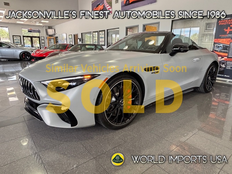 Used 2022 MERCEDES-BENZ SL55 AMG ROADSTER - NEW $148,085.00 in JACKSONVILLE, FLORIDA
