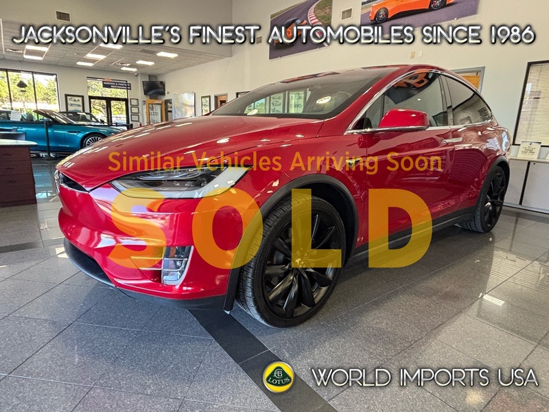 Used 2020 TESLA MODEL X LONG RANGE PLUS in JACKSONVILLE, FLORIDA