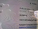 Used 2021 TESLA MODEL 3 STANDARD RANGE PLUS in JACKSONVILLE, FLORIDA (Photo 33)