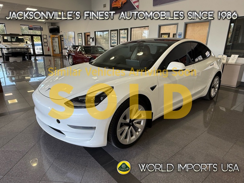 Used 2021 TESLA MODEL 3 STANDARD RANGE PLUS in JACKSONVILLE, FLORIDA
