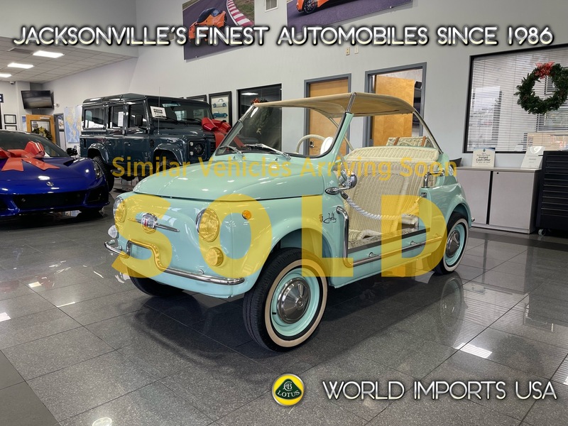 Used 1969 FIAT JOLLY 500 - (FULL RESTORATION - CUSTOM ORDER) in JACKSONVILLE, FLORIDA