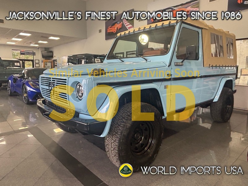 Used 1993 MERCEDES-BENZ G-CLASS 230 OPEN TOP LWB - (FRAME-ON RESTORATION) in JACKSONVILLE, FLORIDA