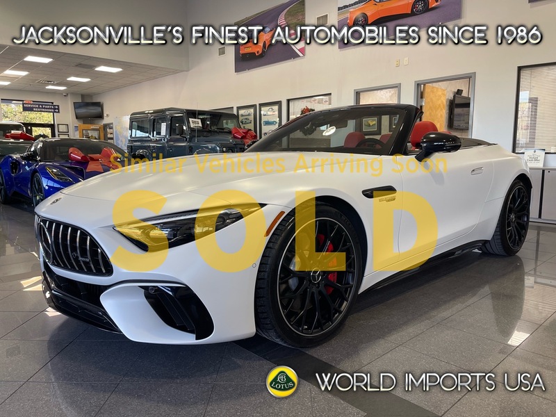 Used 2022 MERCEDES-BENZ SL55 AMG ROADSTER - NEW $158,305.00 in JACKSONVILLE, FLORIDA