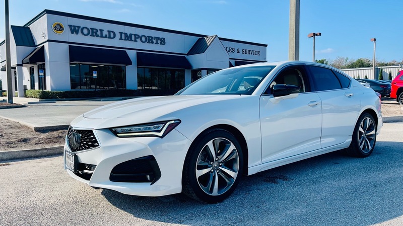 Used 2021 ACURA TLX W/ADVANCE PACKAGE in JACKSONVILLE, FLORIDA