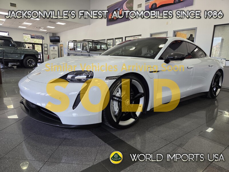 Used 2021 PORSCHE TAYCAN 4S - NEW $130,460.00 in JACKSONVILLE, FLORIDA