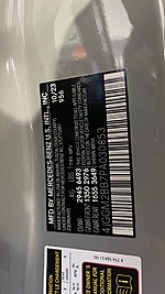 Used 2023 MERCEDES-BENZ EQE SUV EQE 350+ SUV - NEW $95,685.00 in JACKSONVILLE, FLORIDA (Photo 18)