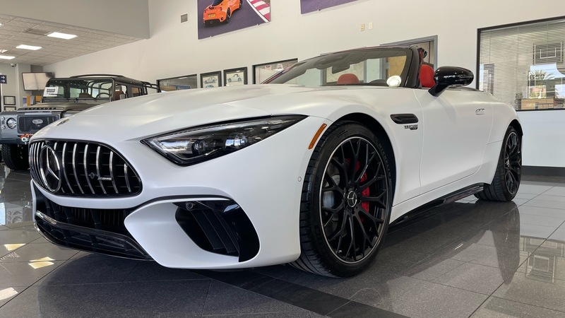 Used 2022 MERCEDES-BENZ SL55 AMG ROADSTER - NEW $158,305.00 in JACKSONVILLE, FLORIDA