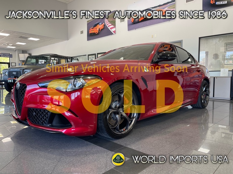 Used 2023 ALFA ROMEO GIULIA QUADRIFOGLIO - NEW $86,500.00 in JACKSONVILLE, FLORIDA