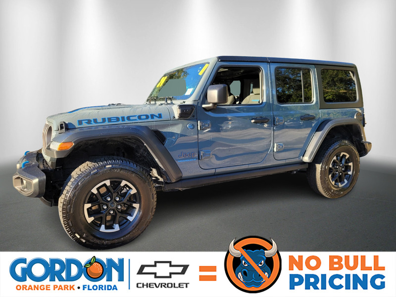 Used 2024 JEEP WRANGLER 4XE RUBICON 4X4 in ORANGE PARK, FLORIDA