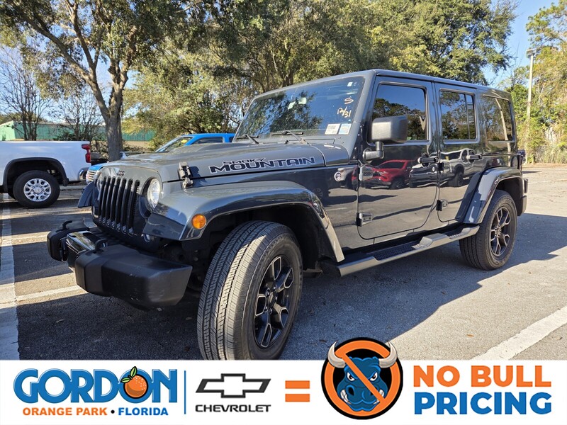 Used 2017 JEEP WRANGLER UNLIMITED SAHARA in ORANGE PARK, FLORIDA