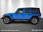 Used 2021 JEEP WRANGLER UNLIMITED SAHARA 4X4 in ORANGE PARK, FLORIDA (Photo 2)