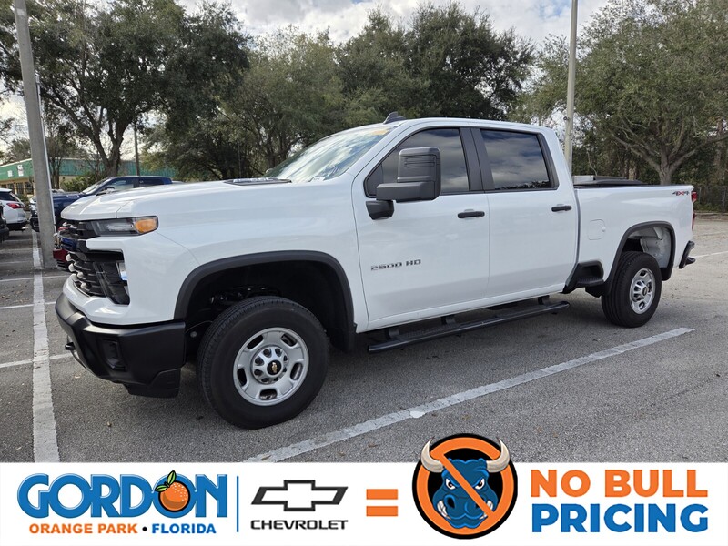 Used 2025 CHEVROLET SILVERADO 2500 WORK TRUCK in ORANGE PARK, FLORIDA