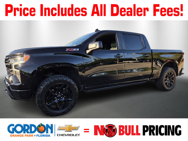Pre-Owned 2023 Chevrolet Silverado 1500 RST Crew Cab in Orange