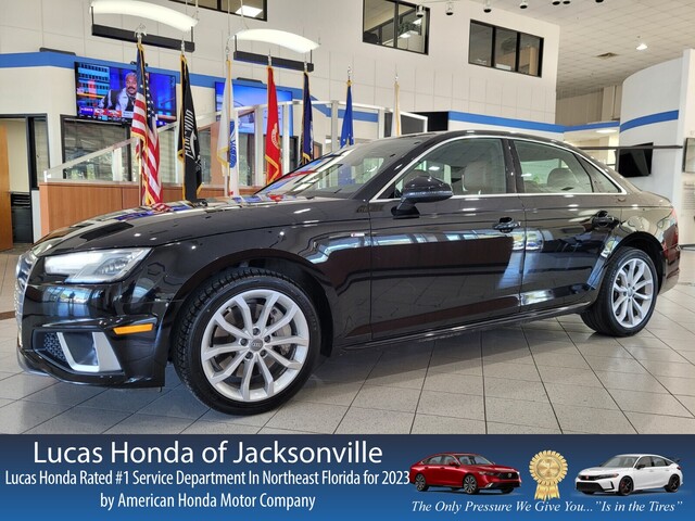 Used 2019 AUDI A4 PREMIUM 45 TFSI QUATTRO in JACKSONVILLE, FLORIDA
