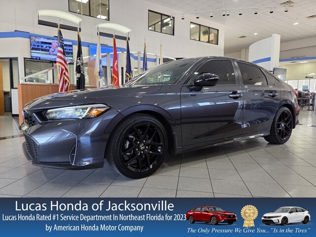 Used 2025 Honda Civic SPORT CVT in JACKSONVILLE, FLORIDA
