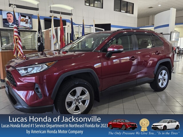 Used 2019 TOYOTA RAV4 XLE AWD in JACKSONVILLE, FLORIDA