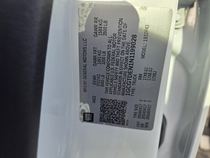 Used 2022 CHEVROLET COLORADO 4WD Z71 in JACKSONVILLE, FLORIDA