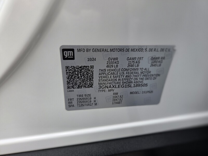 Used 2025 CHEVROLET EQUINOX FWD RS in JACKSONVILLE, FLORIDA