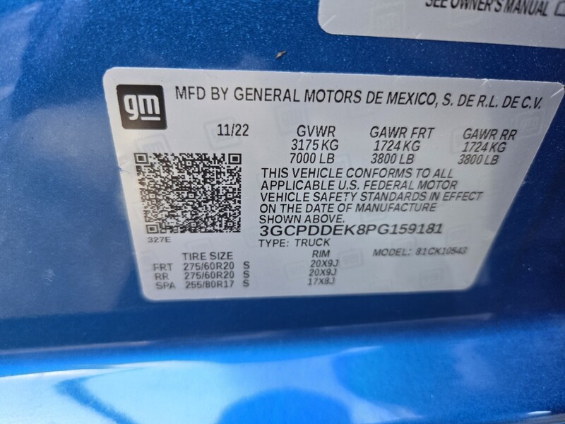 Used 2023 CHEVROLET SILVERADO 1500 LT in JACKSONVILLE, FLORIDA