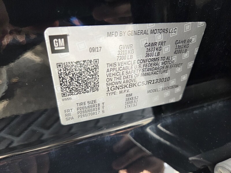 Used 2018 CHEVROLET TAHOE LT in JACKSONVILLE, FLORIDA