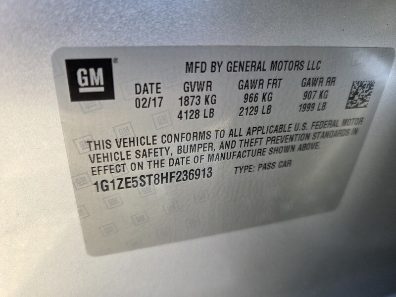 Used 2017 CHEVROLET MALIBU LT in JACKSONVILLE, FLORIDA