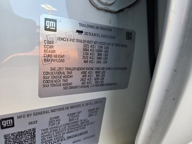 Used 2022 GMC SIERRA 1500 AT4X in JACKSONVILLE, FLORIDA