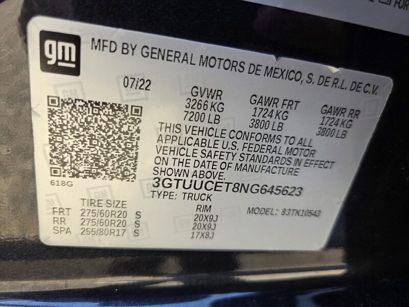 Used 2022 GMC SIERRA 1500 ELEVATION in JACKSONVILLE, FLORIDA