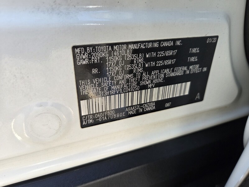 Used 2020 TOYOTA RAV4 LE in JACKSONVILLE, FLORIDA