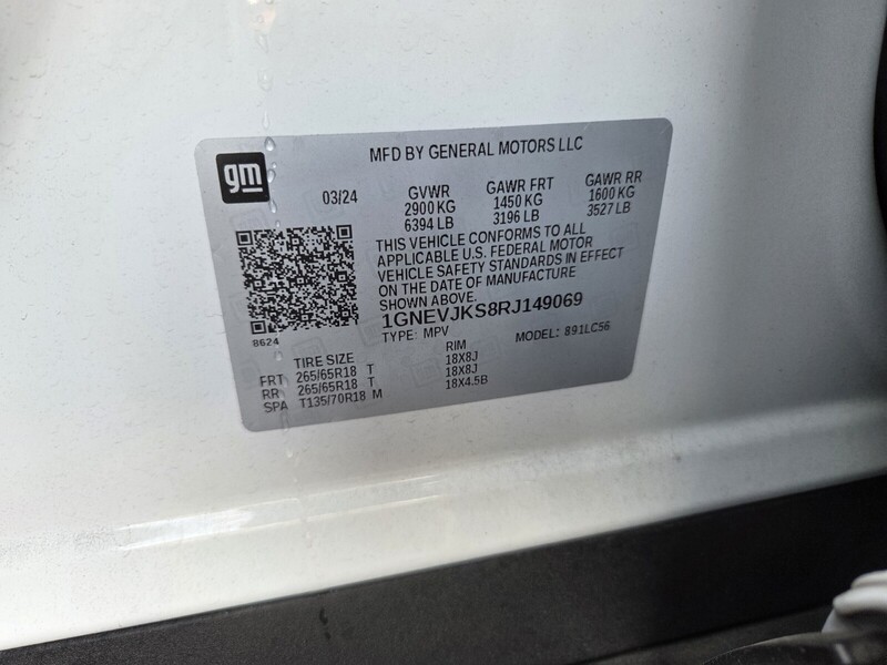 Used 2024 CHEVROLET TRAVERSE AWD Z71 in JACKSONVILLE, FLORIDA