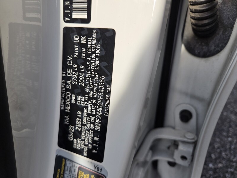Used 2023 KIA FORTE LX in JACKSONVILLE, FLORIDA