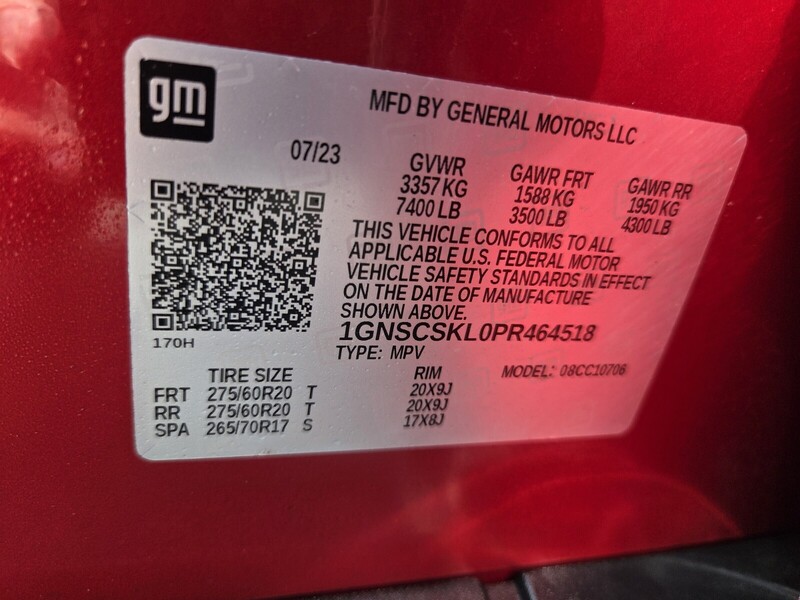 Used 2023 CHEVROLET TAHOE PREMIER in JACKSONVILLE, FLORIDA