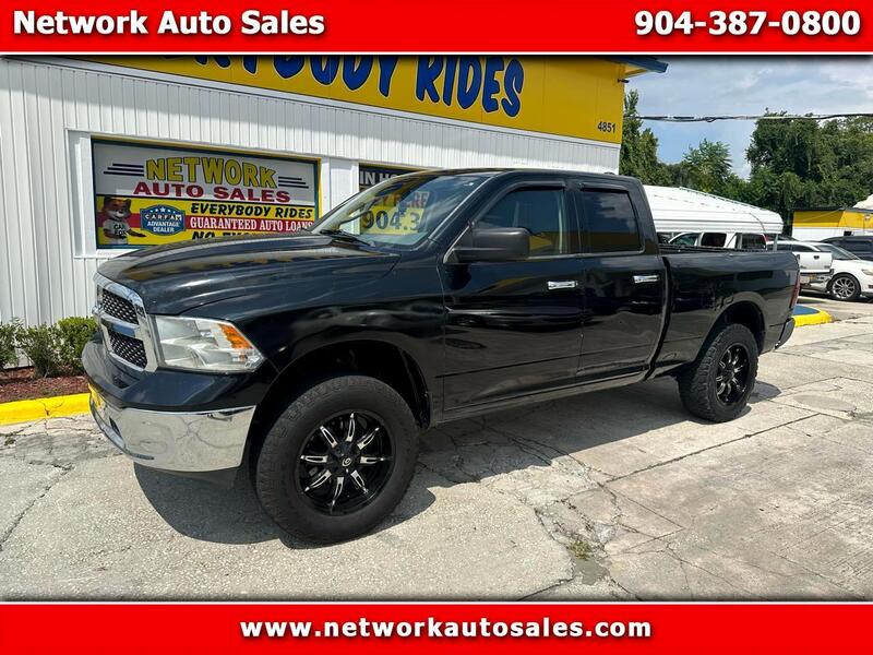 Used 2013 RAM 1500 SLT QUAD CAB 4WD in JACKSONVILLE, FLORIDA
