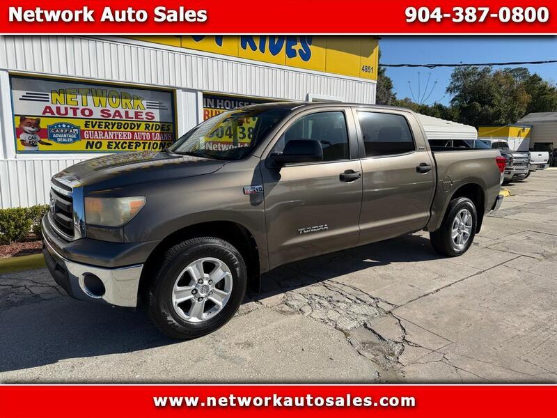 Used 2010 TOYOTA TUNDRA TUNDRA-GRADE CREWMAX 5.7L 2WD in JACKSONVILLE, FLORIDA