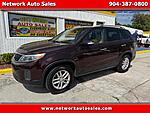 Used 2015 KIA SORENTO LX V6 FWD in JACKSONVILLE, FLORIDA (Photo 1)