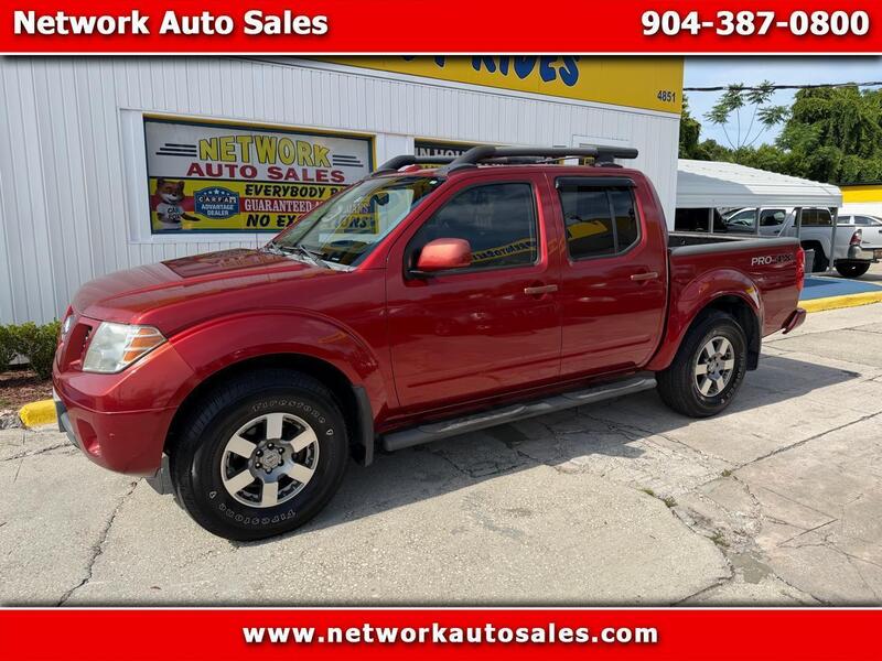 Used 2012 NISSAN FRONTIER SL CREW CAB 4WD in JACKSONVILLE, FLORIDA