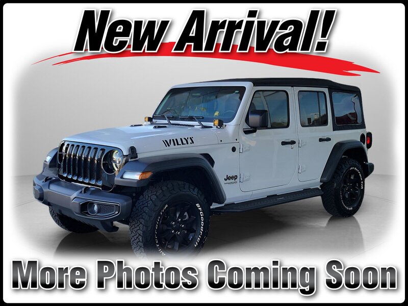 Used 2020 JEEP WRANGLER UNLIMITED UNLIMITED WILLYS in JACKSONVILLE, FLORIDA