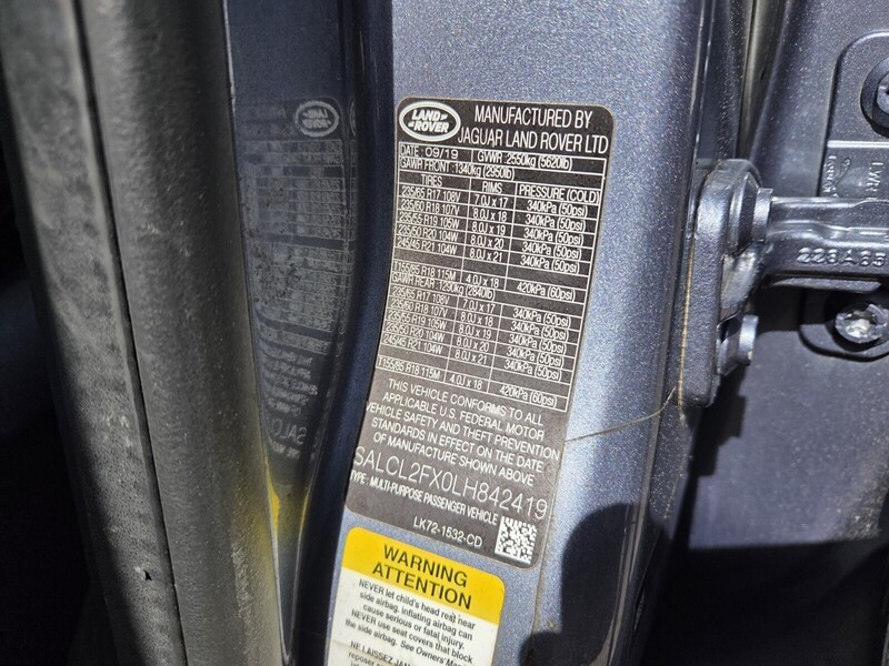 Used 2020 LAND ROVER DISCOVERY SPORT SE R-DYNAMIC 4WD in JACKSONVILLE, FLORIDA