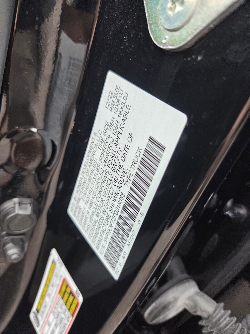 Used 2023 Honda Ridgeline RTL-E AWD in JACKSONVILLE, FLORIDA