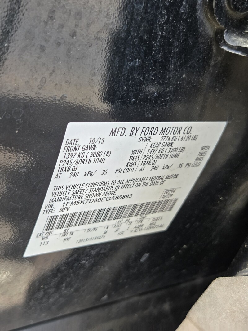 Used 2014 FORD EXPLORER FWD 4DR XLT in JACKSONVILLE, FLORIDA