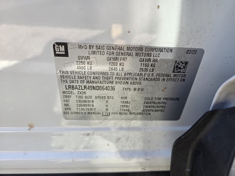 Used 2022 BUICK ENVISION FWD 4DR PREFERRED in JACKSONVILLE, FLORIDA