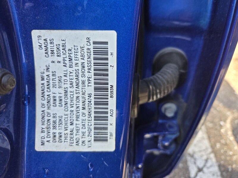 Used 2019 Honda Civic Si Sedan MANUAL in JACKSONVILLE, FLORIDA