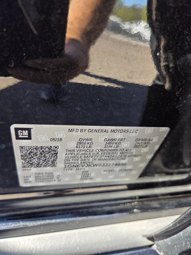 Used 2018 CHEVROLET TRAVERSE AWD 4DR PREMIER W/1LZ in JACKSONVILLE, FLORIDA