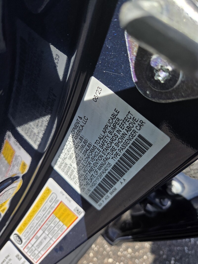 Used 2023 Honda Accord Sedan EX CVT in JACKSONVILLE, FLORIDA