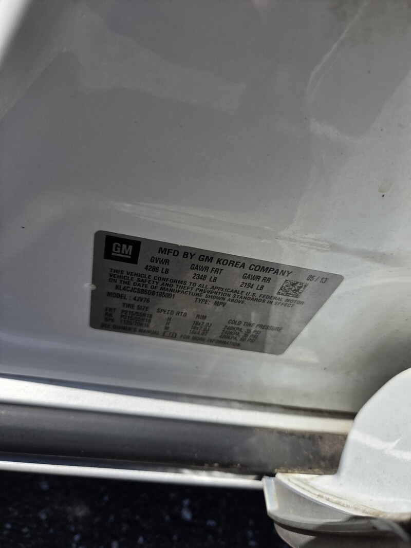 Used 2013 BUICK ENCORE FWD 4DR LEATHER in JACKSONVILLE, FLORIDA