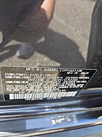 Used 2021 SUBARU XV CROSSTREK LIMITED CVT in JACKSONVILLE, FLORIDA (Photo 2)