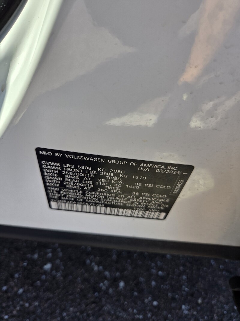 Used 2024 Volkswagen Atlas 2.0T PEAK EDITION SEL in JACKSONVILLE, FLORIDA